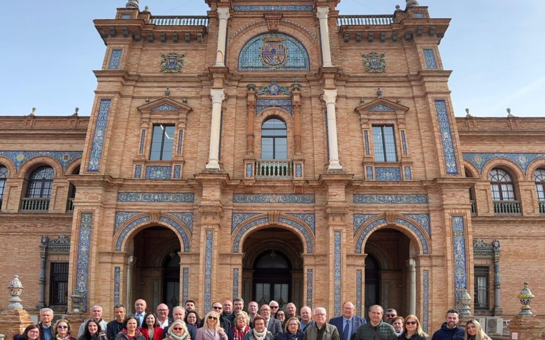 Visita a Capitanía General e Izado de Bandera Nacional